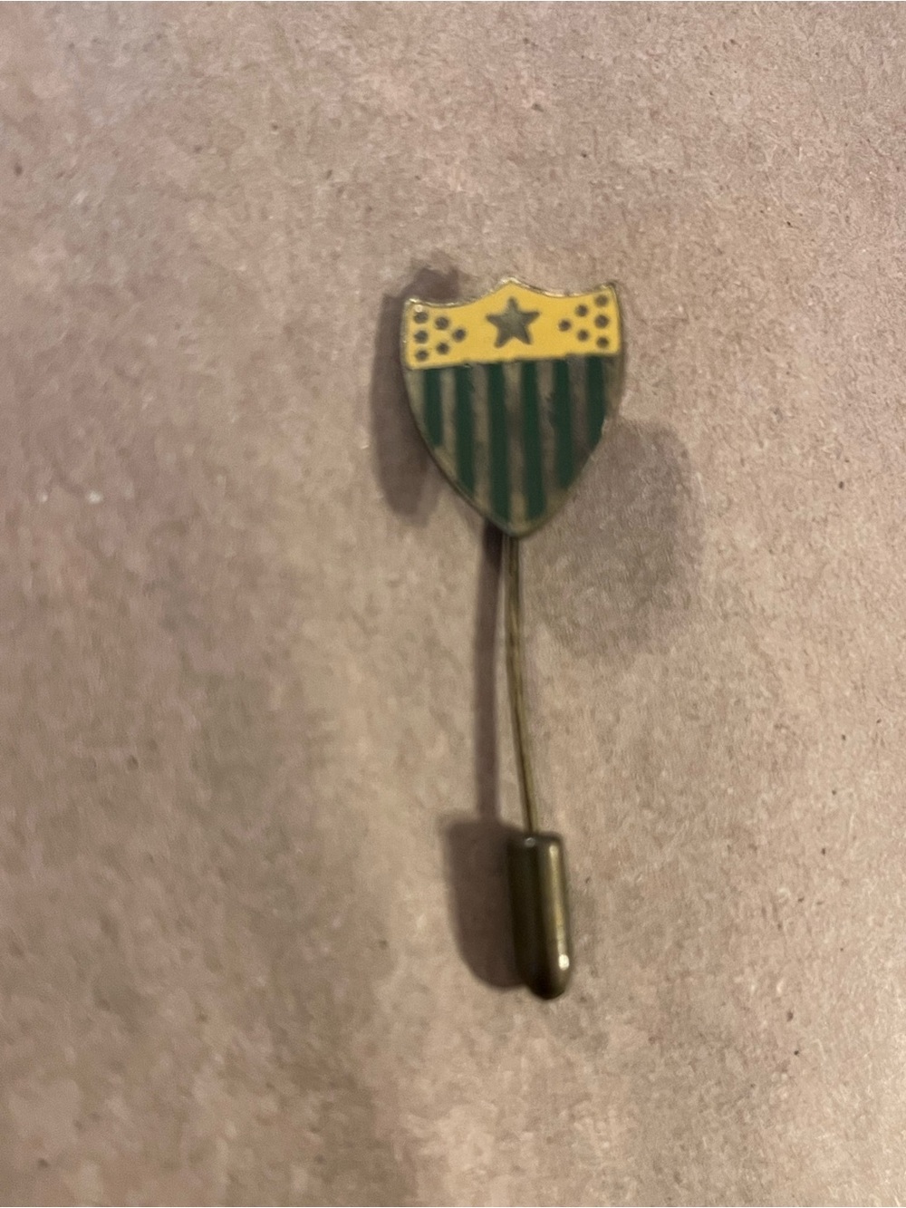 Vintage WWII US Army Adjutant General's Corps Lapel Stick Pin